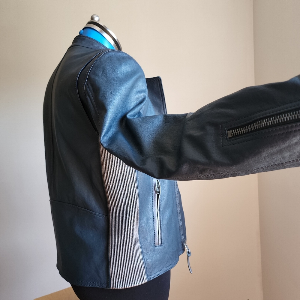 Coach Leather Jacket - Picture 3 of 16